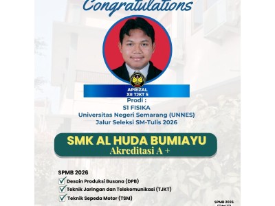 Alumni yang studi lanjut ke Peruruan Tinggi Melalui Jalur SM-Tulis 2026 UNNES