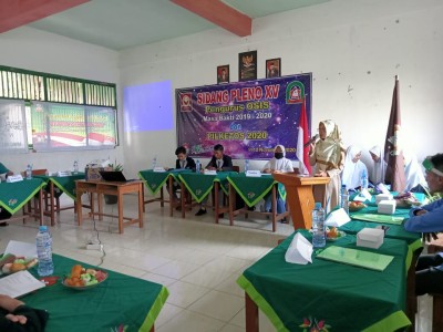 Sidang Pleno Pengurus OSIS 2019/2020